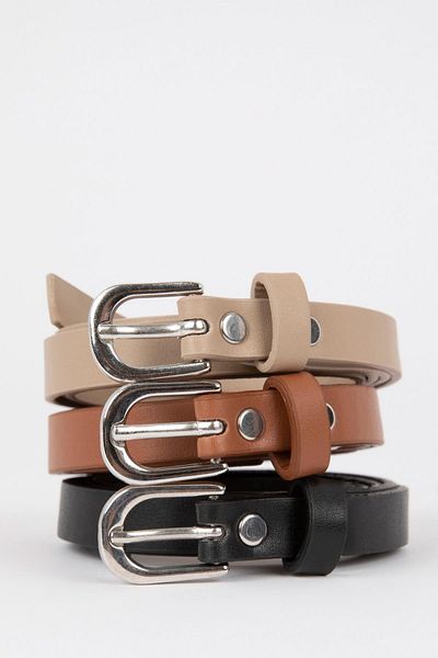 DeFacto Belt - Beige - Casual