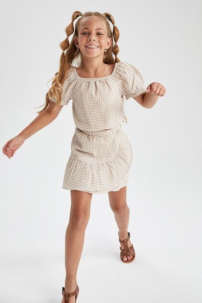DeFacto Zweiteiler - Beige - Regular Fit