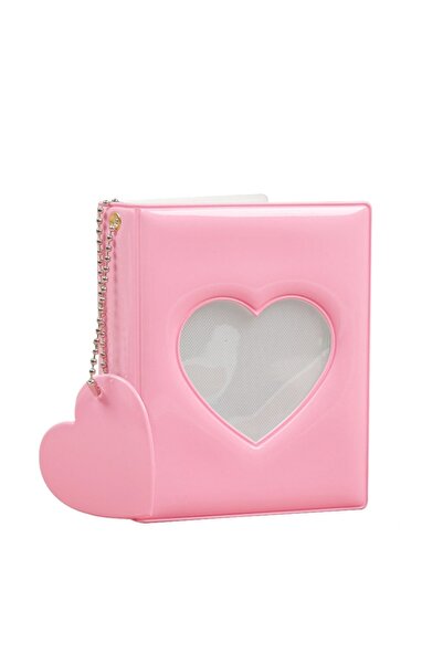 Kpop Dünyasi Heart Binder - Pembe