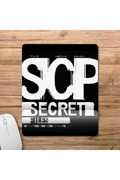 Pixxa نموذج لوحة الماوس Scp: Secret Files مع دعم المعصم - 2
