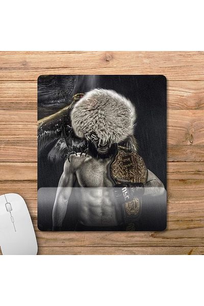 Pixxa موديل لوحة ماوس مع مسند للمعصم من Khabib Nurmagomedov - 1