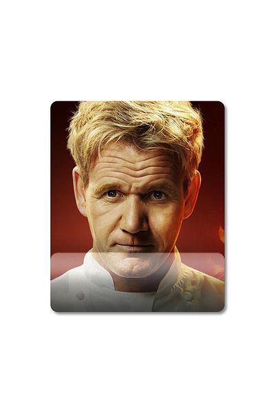 Pixxa Hell's Kitchen - موديل لوحة الماوس Gordon Ramsay مع مسند للمعصم - 1