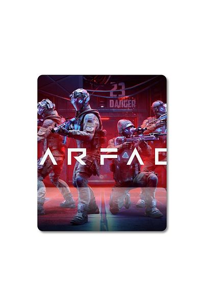 Pixxa موديل لوحة ماوس مع مسند للمعصم من Warface - 1