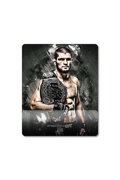 Pixxa موديل لوحة ماوس مع مسند للمعصم من Khabib Nurmagomedov - 2