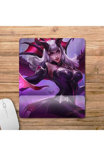 Pixxa Mobile Legends - موديل لوحة ماوس أليس مع مسند للمعصم - 1