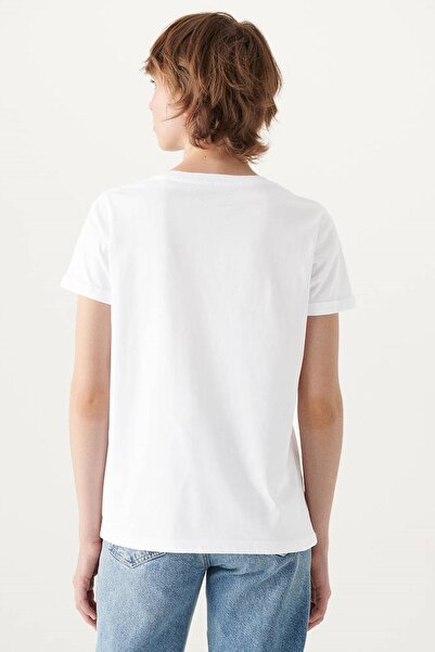 Mavi M1610222-620 Silhouette Γυναικείο Λευκό T-shirt