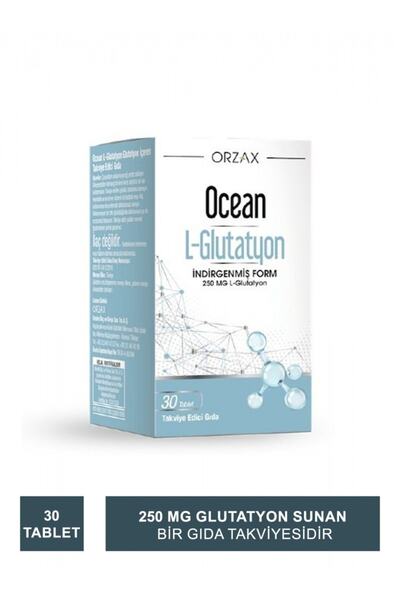 Ocean غلوتاثيون 250 ملجم - 30 قرصًا مكملًا غذائيًا