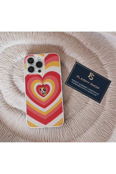 Flashy Shop حافظة شفافة متوافقة مع هاتف Huawei P20 Lite Powerpuff Girls Bloss...