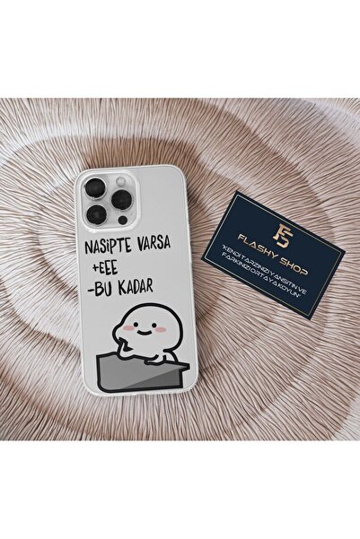 Flashy Shop Huawei P30 Lite Uyumlu Nasipte Varsa Tasarımlı Şeffaf Kılıf