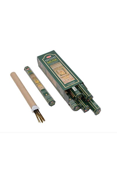 Hem 20 Adet Çubuk Tütsü Precious Musk Kokulu