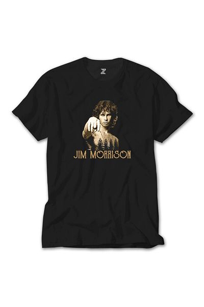 Z zepplin Tricou negru The Doors Jim Morrison