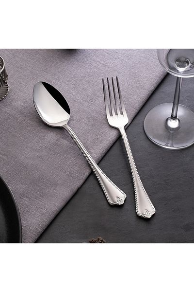 Nehir Fulya Satin 6-Piece Tea Spoon