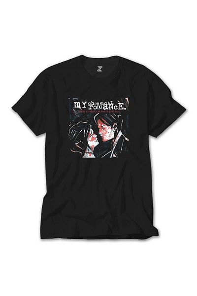 Z zepplin My Chemical Romance Three Cheers For Sweet Revenge Black T-Shirt