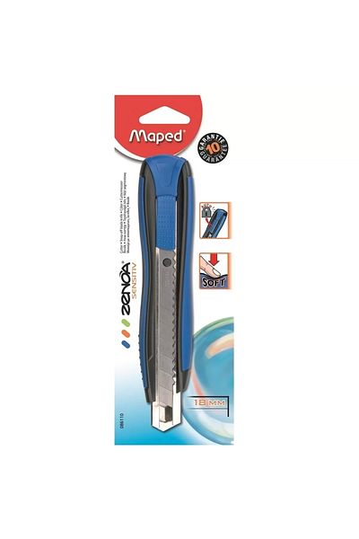 Maped Zenoa Sensitiv 18mm Utility Knife Automatic Lock