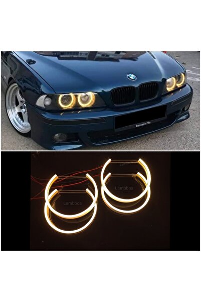 Lambbos Bmw E39 Uyumlu Angel Eyes Halka Sarı Pamuk Led