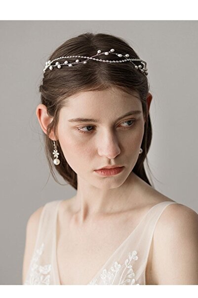 bbays new trend Svadbeni dodatak za kosu sa kristalnim perlama, svadbeni krun...