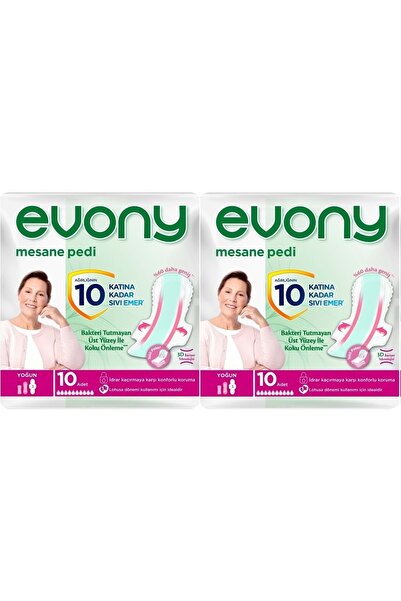 Evony Günlük Mesane Pedi Yoğun 20 Adet (2pk*10)