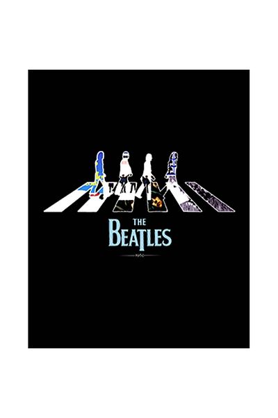 Z zepplin The Beatles Abbey Road Patch mare pentru spate