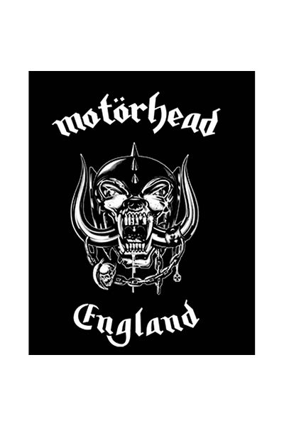 Z zepplin Motörhead England Patch mare pe spate