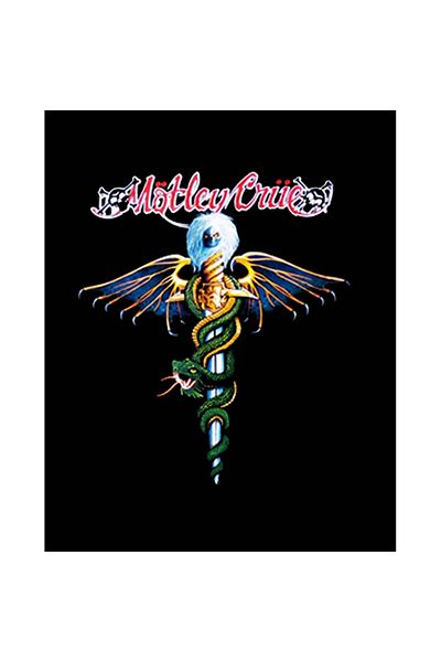 Z zepplin Mötley Crüe Dr. Feelgood Patch mare pe spate