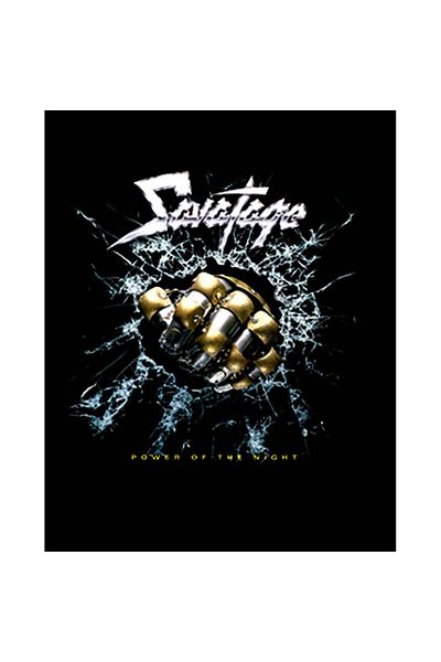 Z zepplin Savatage Power Of The Night Patch mare pe spate