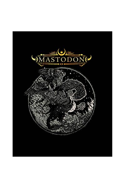 Z zepplin Mastodon Cold Dark Place Patch mare pentru spate