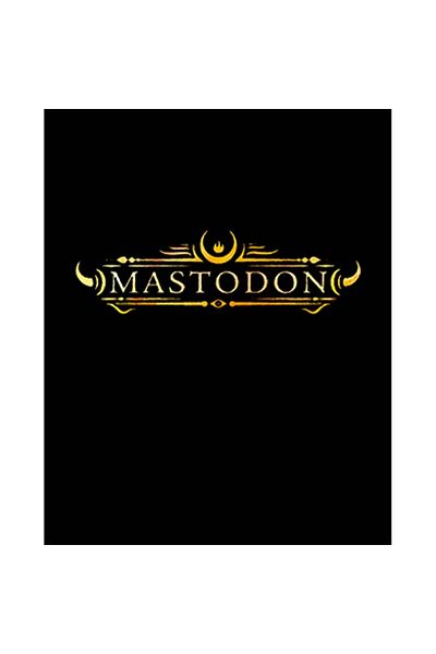 Z zepplin Mastodon Logo Patch Mare pentru Spate