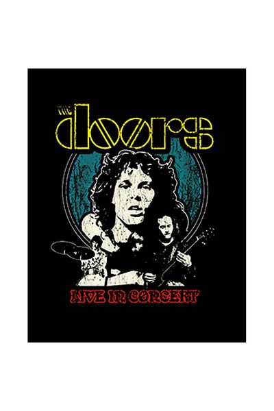 Z zepplin The Doors Live In Concert Patch mare pe spate