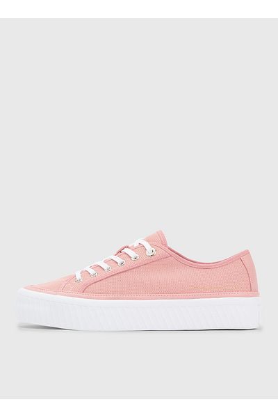 Tommy Hilfiger Tommy Hilfiger Pink Trainers Womens Shoes