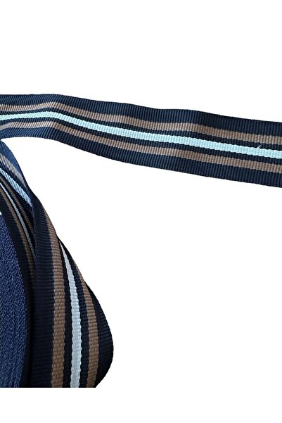 e tuhafiye Coloană pentru mânerul sacului cu panglică cu dungi de 3 metri (3,5 cm)