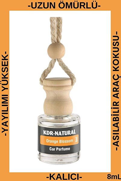 kdr natural Portakal Çiçeği Asmalı Araç Kokusu Araba Kokusu Oto Kokusu Kalıcı...