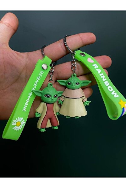 HobiShop Baby Yoda Slikon Anahtarlık
