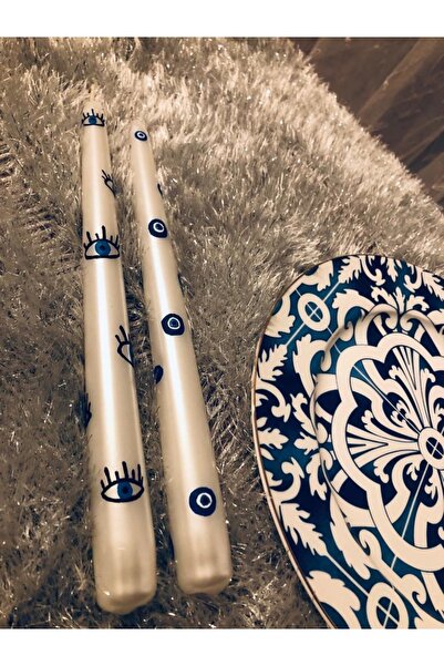 Horizon Mum H&s Deko_tasarım’’ 2’ Li Nazar Boncuklu Özel Seri’’