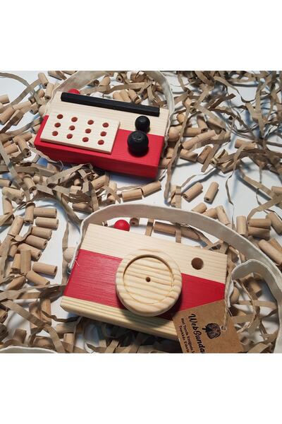 aswood Wooden Handmade Waldord Gift Baby Toy Set, Decorative Toy, Educational Toy, Children's Toy