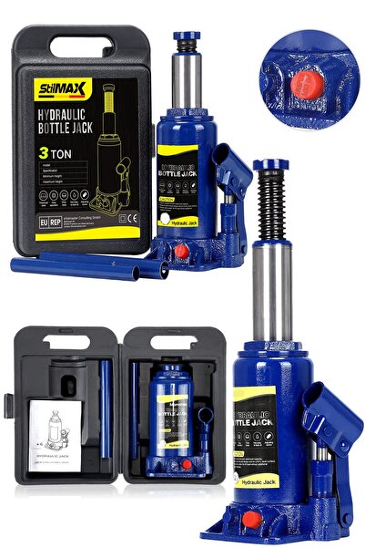 stilmax Germany 3 Ton Kapasiteli Araba Krikosu 2 Yıl Garantili 37.2cm Max Yükseklik Çantalı Set