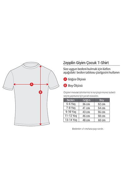 Z zepplin Tricou alb pentru copii Nirvana Text