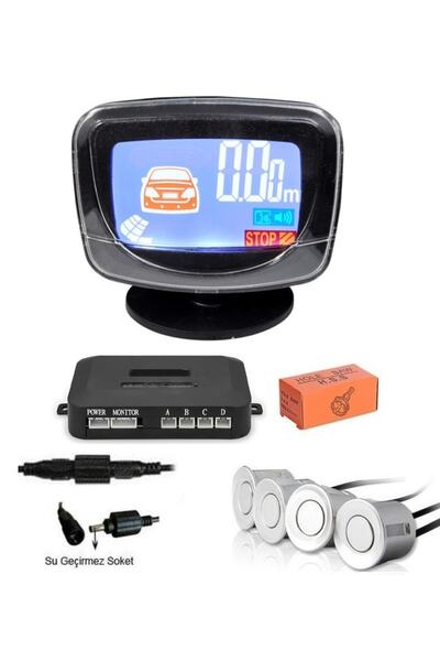 WİNOXX Dijital Gostergeli Park Sensörü (gri Sensör) Uyumlu