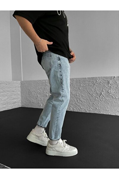 RetroPark Erkek Boyfriend Kot Pantolon