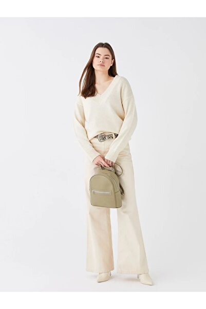 LC Waikiki Γυναικείο σακίδιο πλάτης Lcw Accessories Leather Look