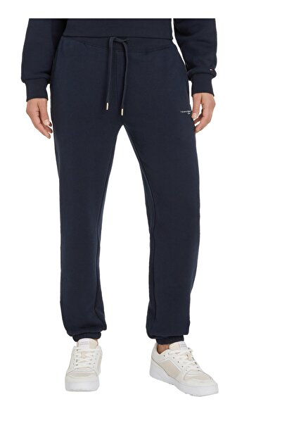 Tommy Hilfiger Normal Waist Comfortable Blue Women's Trousers Ww0ww38690dw5