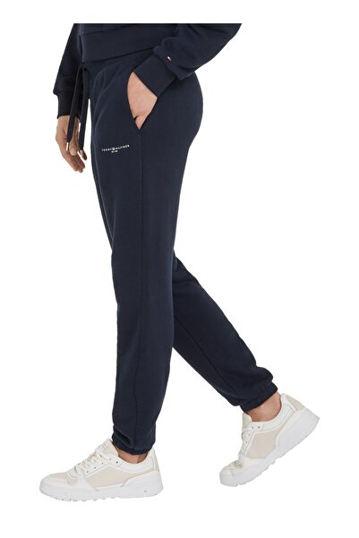 Tommy Hilfiger Normal Waist Comfortable Blue Women's Trousers Ww0ww38690dw5