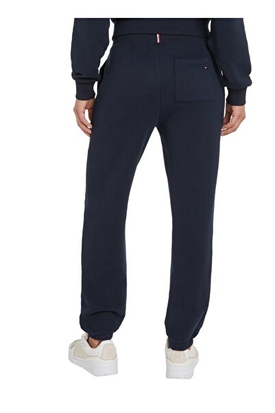 Tommy Hilfiger Normal Waist Comfortable Blue Women's Trousers Ww0ww38690dw5