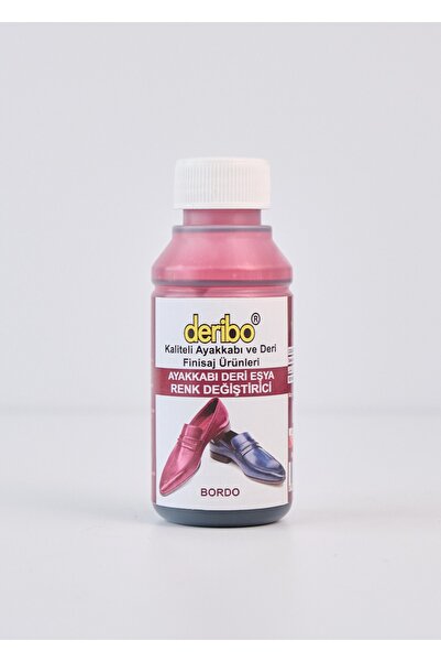 deribo Ayakkabı Deri Eşya Renk Değiştirici, Ayakkabı Bakım, Ayakkabı Boyası. 100ml. Sünger Hediyeli.