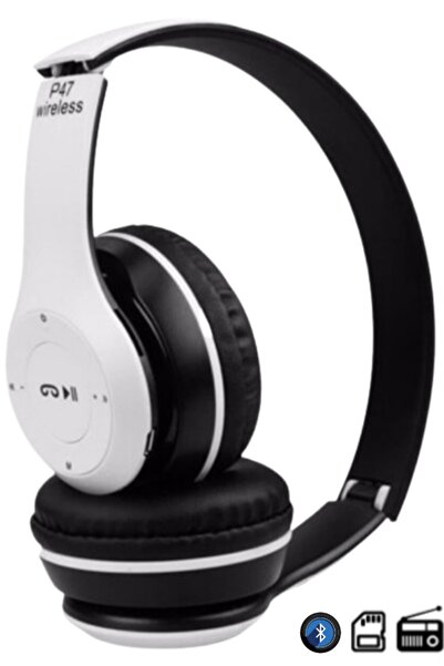 Genel Markalar A+ Bass Katlanabilir Bluetooth 5.0 Kablosuz Bt Sd Fm Radyolu K...