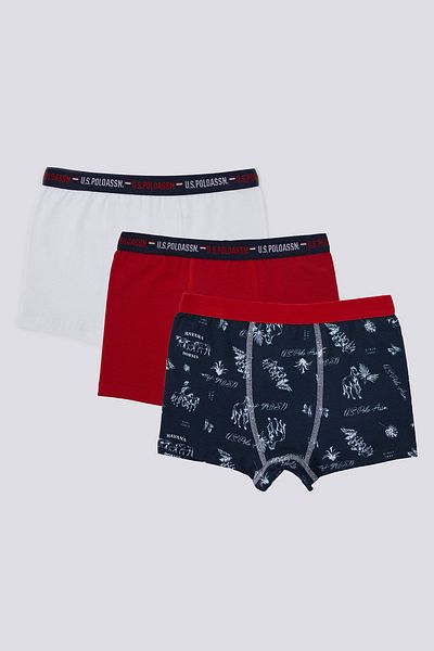 U.S. Polo Assn. Тъмносини боксерки за момче