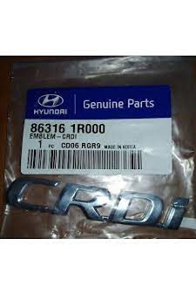 Genel Markalar Hyundai Accent Blue Crdi Yazısı ( Orjinal )