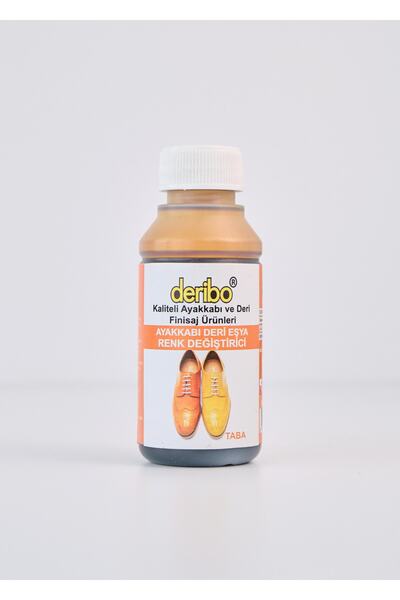 deribo 100ml Color Changing Leather Goods - Shoe Care and Dye with Sponge Gift