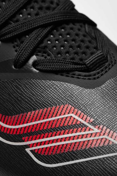 Lescon حذاء تيمبو بلاك نيو سيزون ذو أربطة