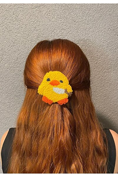 asyakuş Efsarstudio Handmade Punch Chick Clip Buckle