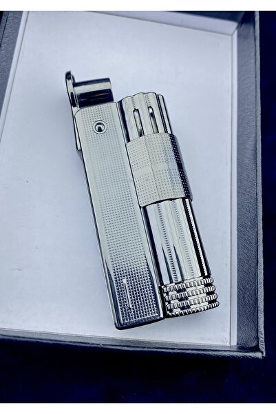 NikaŞ Benzinli Metal Tasarım Şık Muhtar Çakmağı